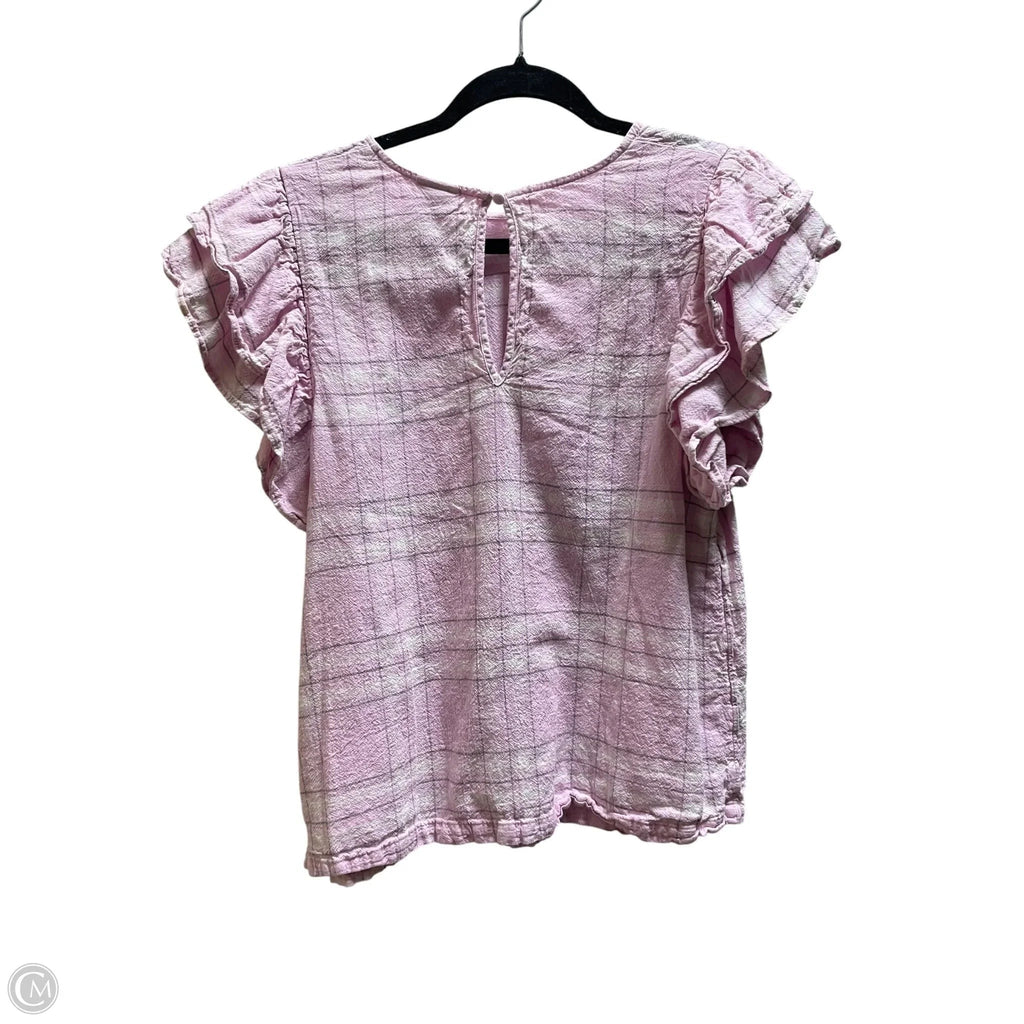 Top Sleeveless By A New Day In Pink, Size: L