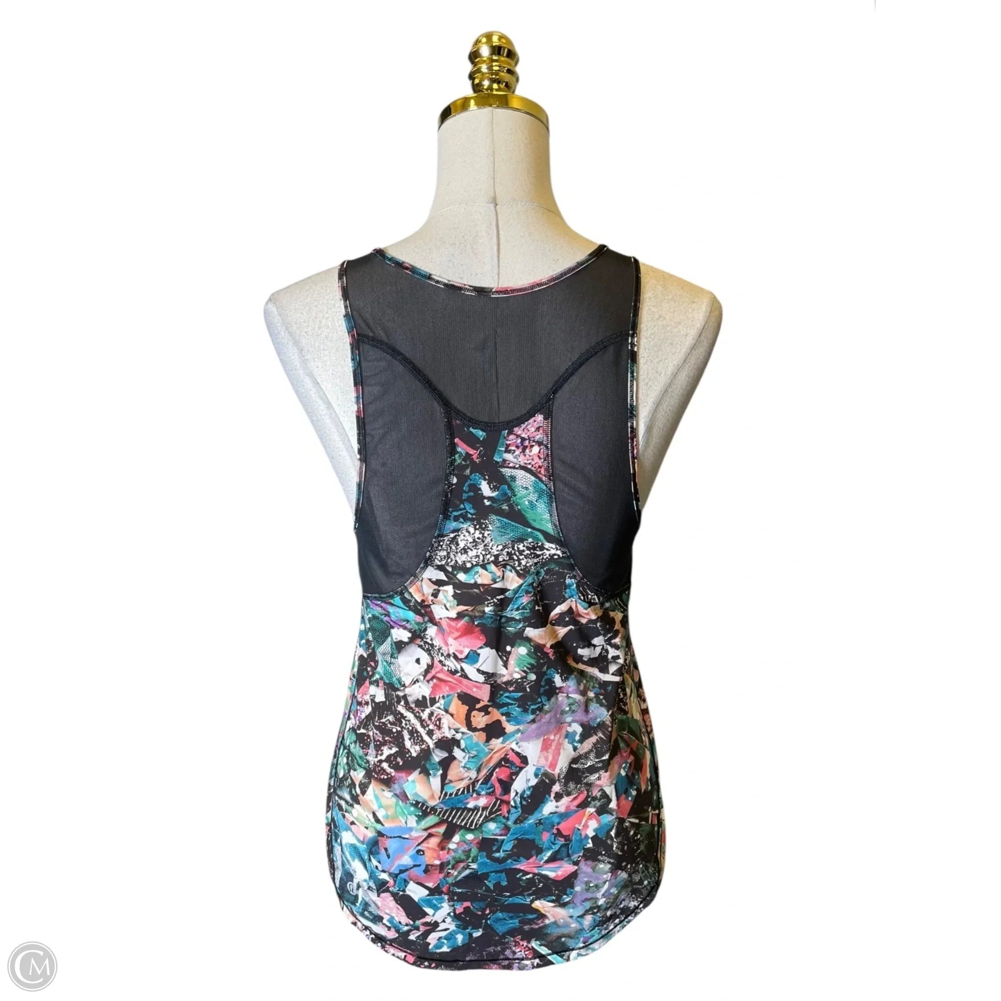 Athletic Tank Top By Lululemon In Multi-colored, Size: S