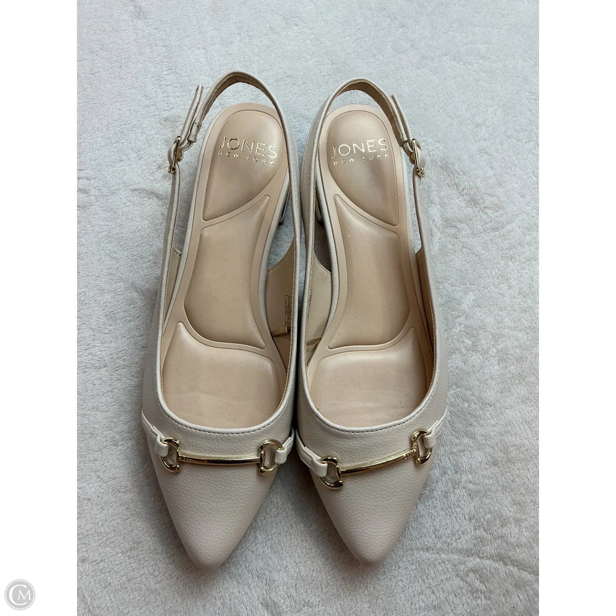 Shoes Flats By Jones New York In Ivory, Size: 8.5
