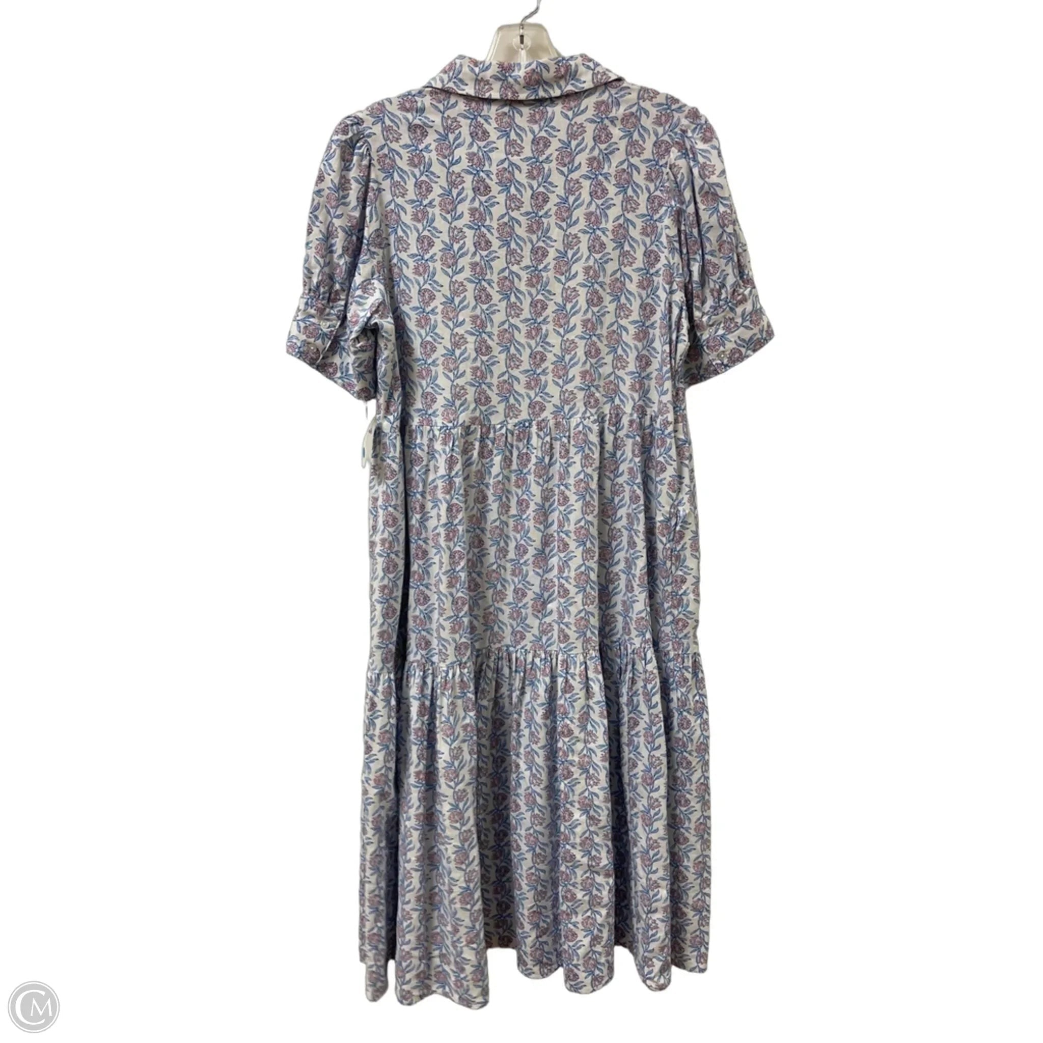 Dress Casual Midi By Crown And Ivy In Floral Print, Size: M