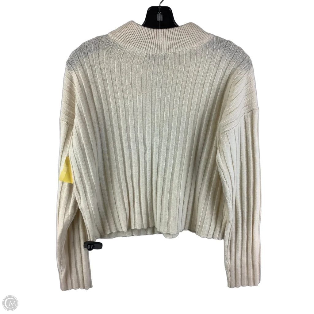 Sweater By Madewell In Cream, Size: S