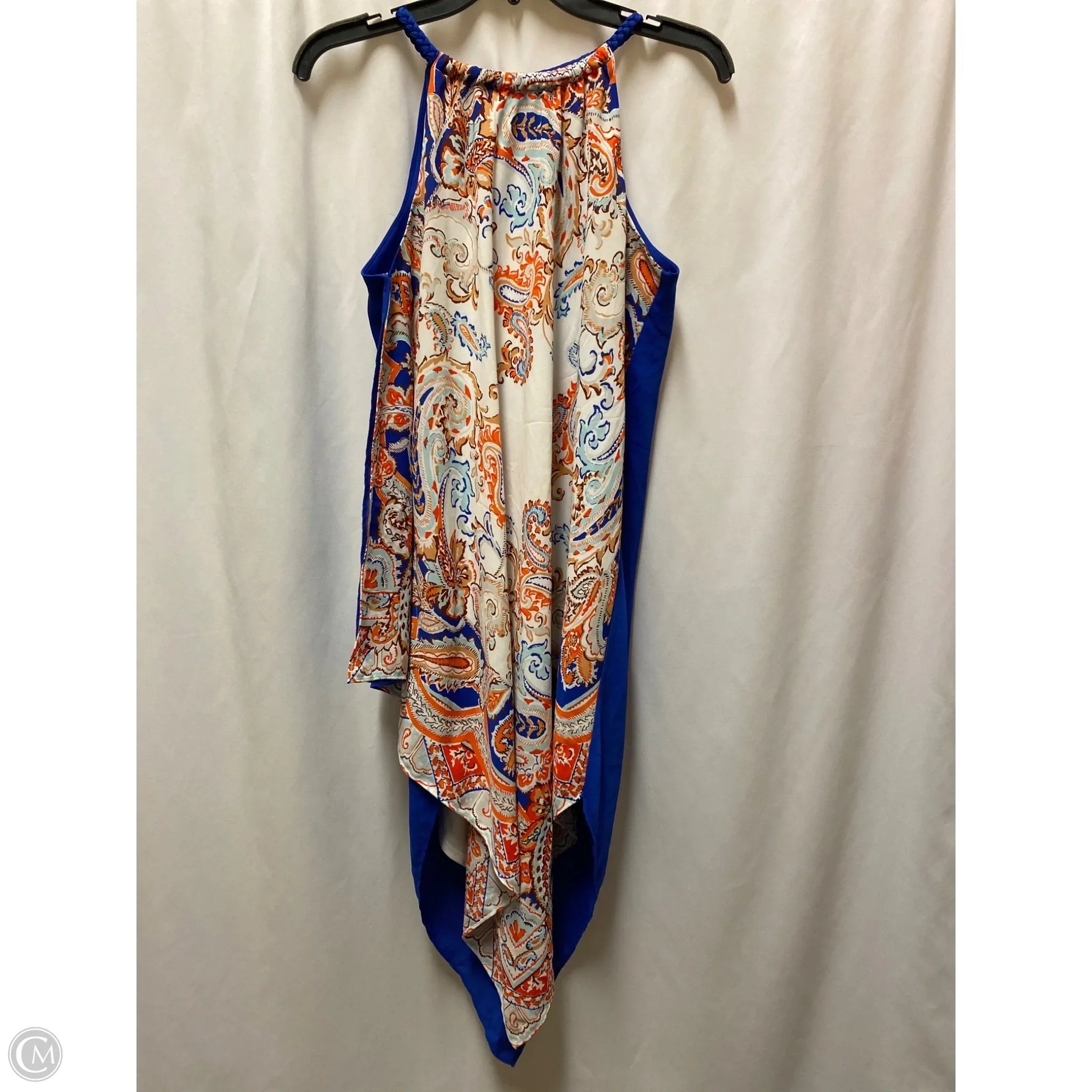 Dress Casual Midi By Cato In Blue, Size: L