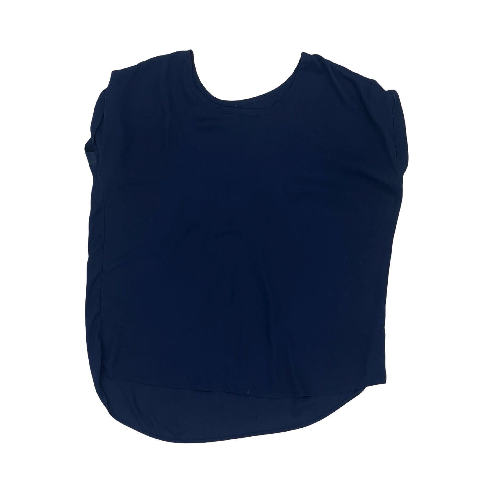 Blouse Ss By Clothes Mentor In Navy, Size:Xl