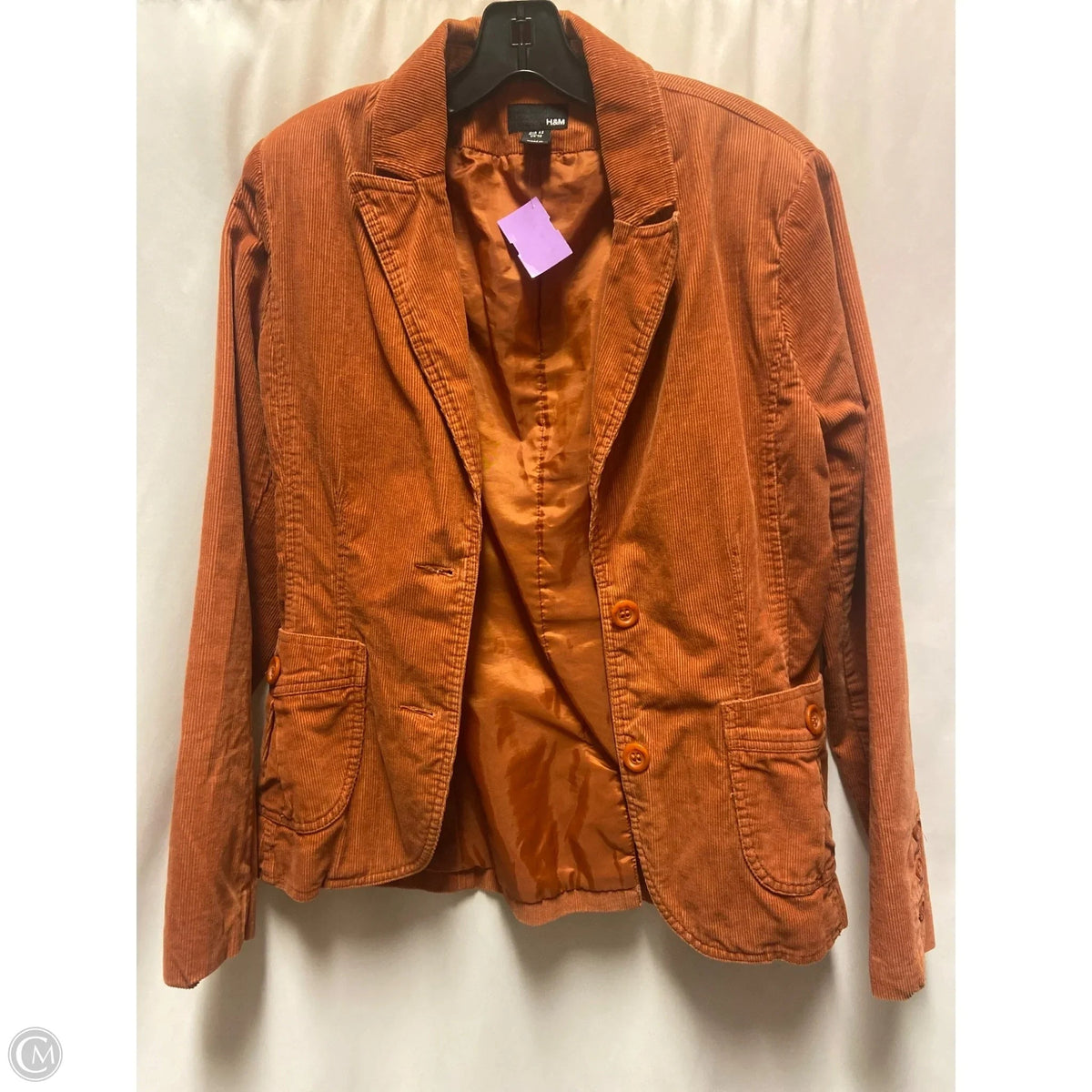 Blazer By H&m In Orange, Size: L