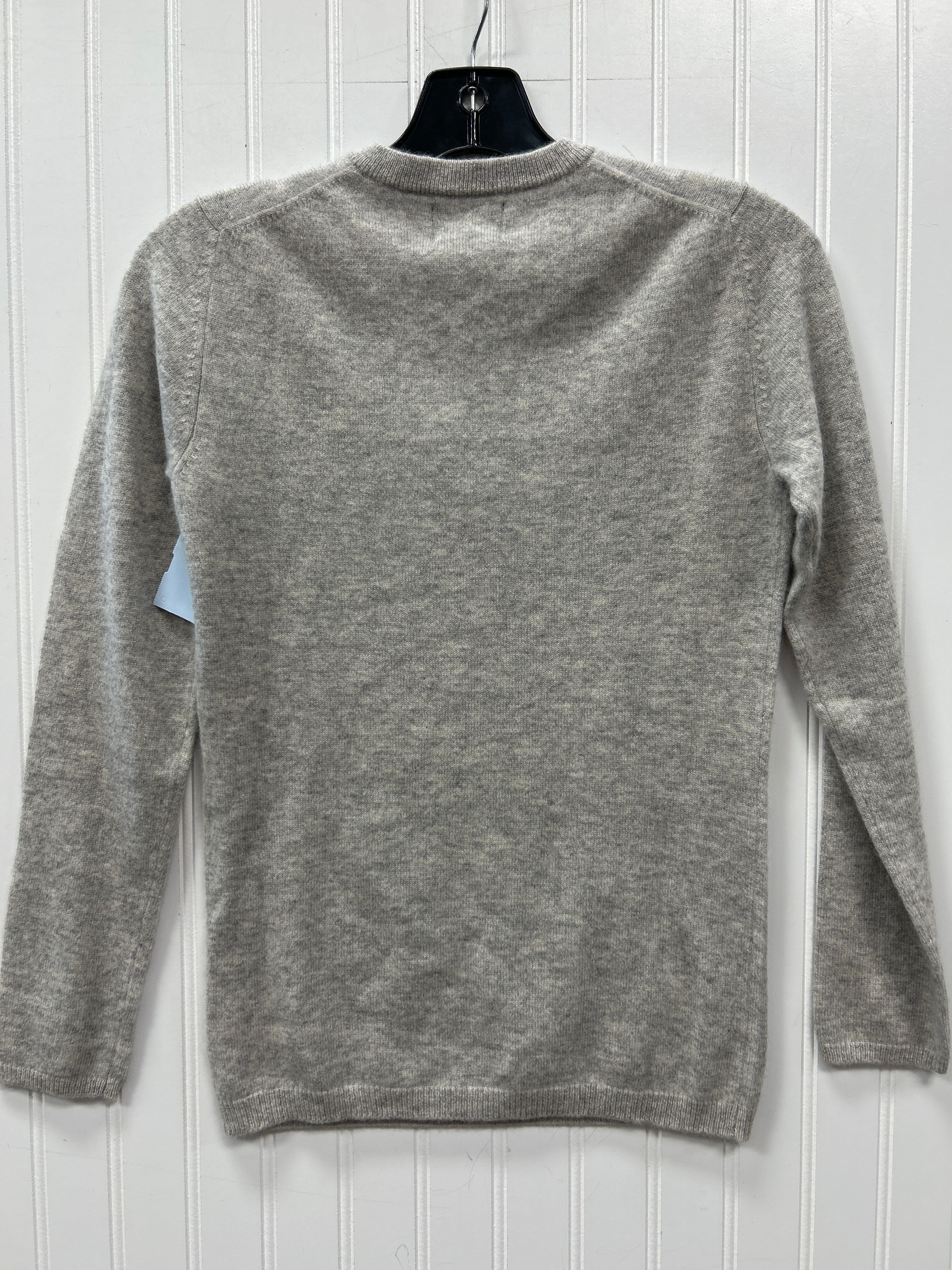 Sweater Cashmere By Cmc In Grey, Size:Xs NWT