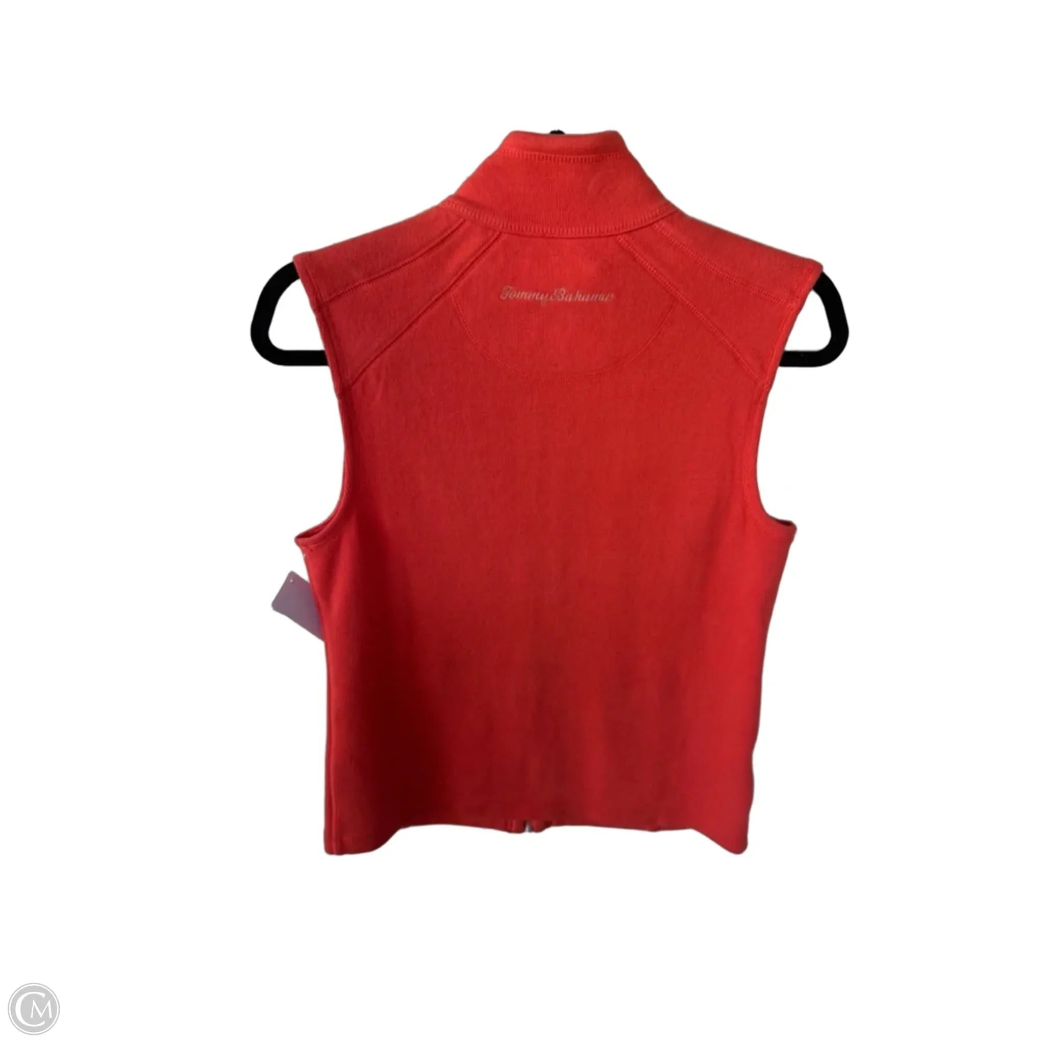 Vest Sweater By Tommy Bahama In Orange, Size: Xs