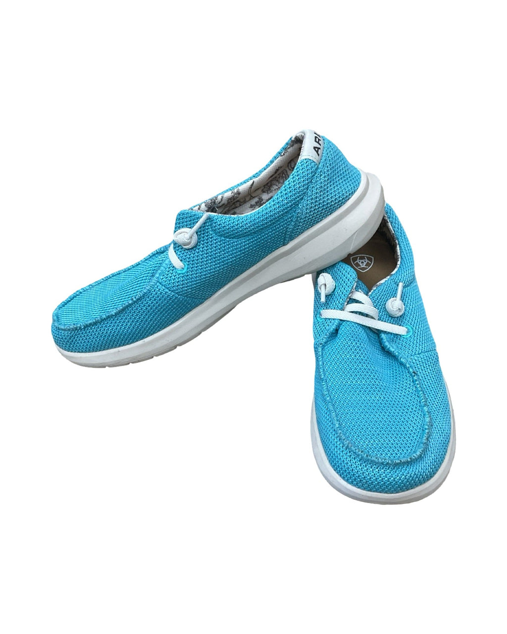 Shoes Flats By Ariat In Teal, Size:9