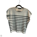 Vest Sweater By Lillusory In Striped Pattern, Size: Xl