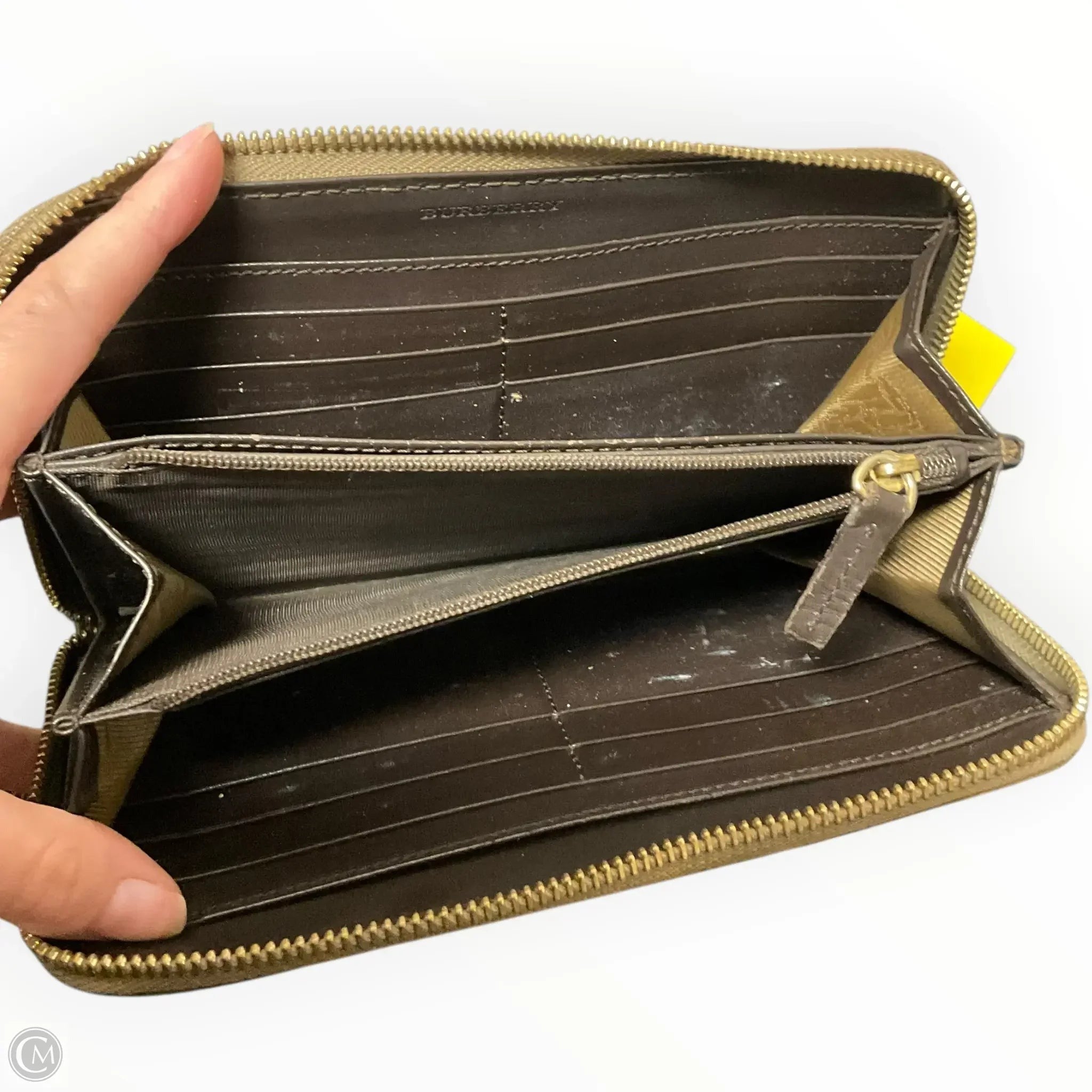 Wallet Luxury Designer By Burberry, Size: Medium