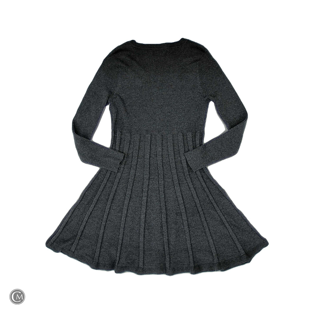 Dress Sweater By Dana Buchman In Grey, Size: Xl