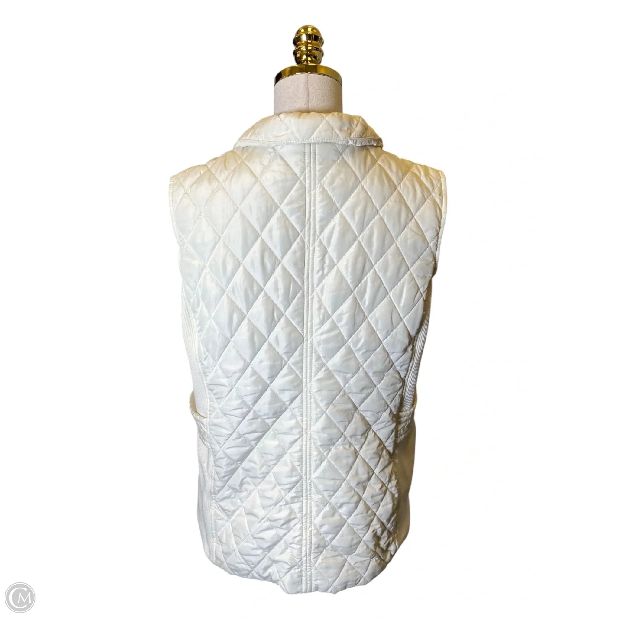 Vest Puffer & Quilted By Marc New York In Cream, Size: L