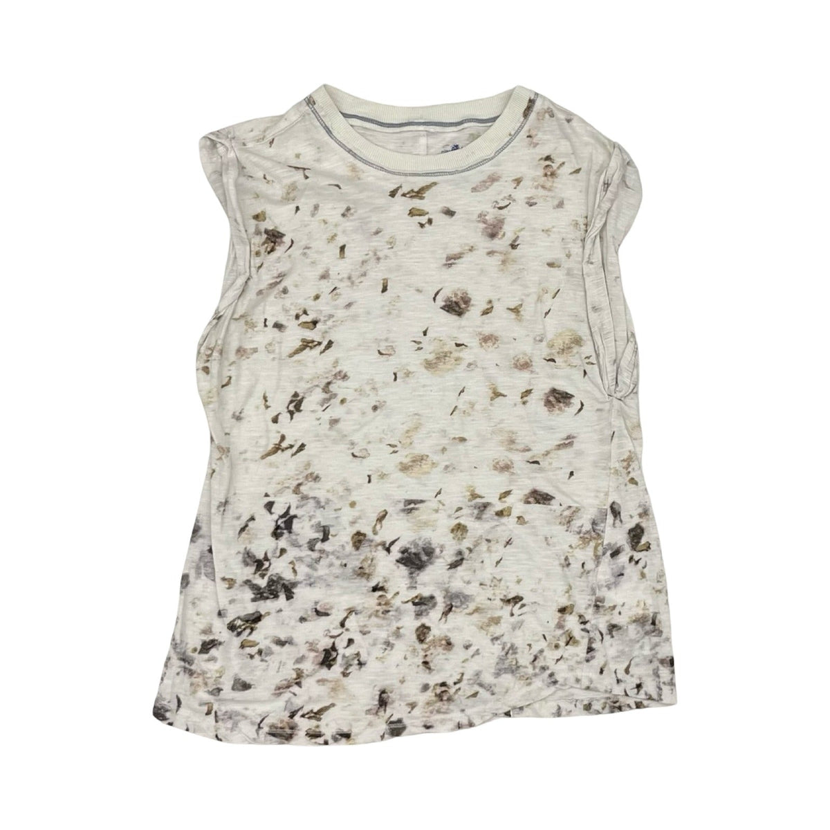 Top Ss By Pilcro In Brown & Cream, Size:M