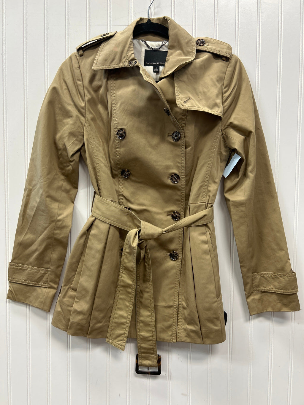 Jacket Other By Banana Republic In Tan, Size:Xxs NWT