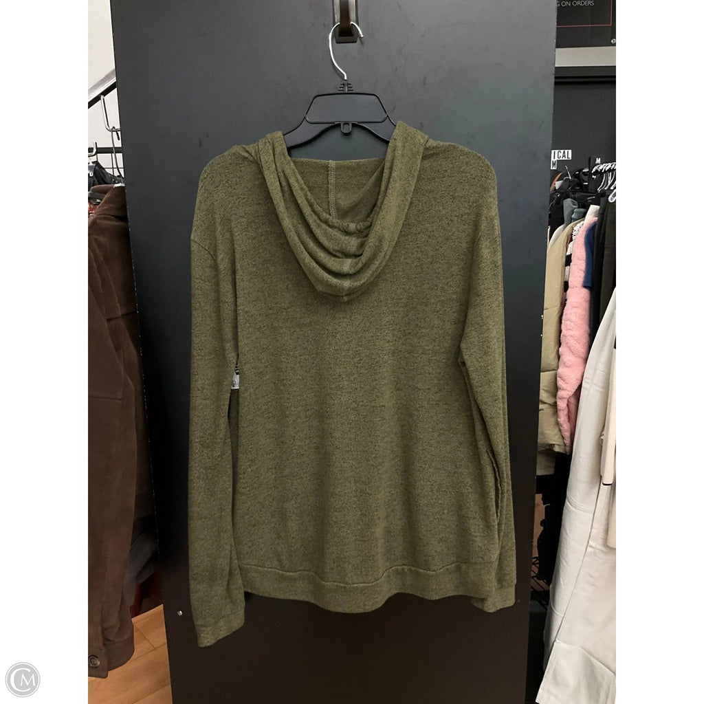 Top Long Sleeve By Harlowe & Graham In Green, Size: L