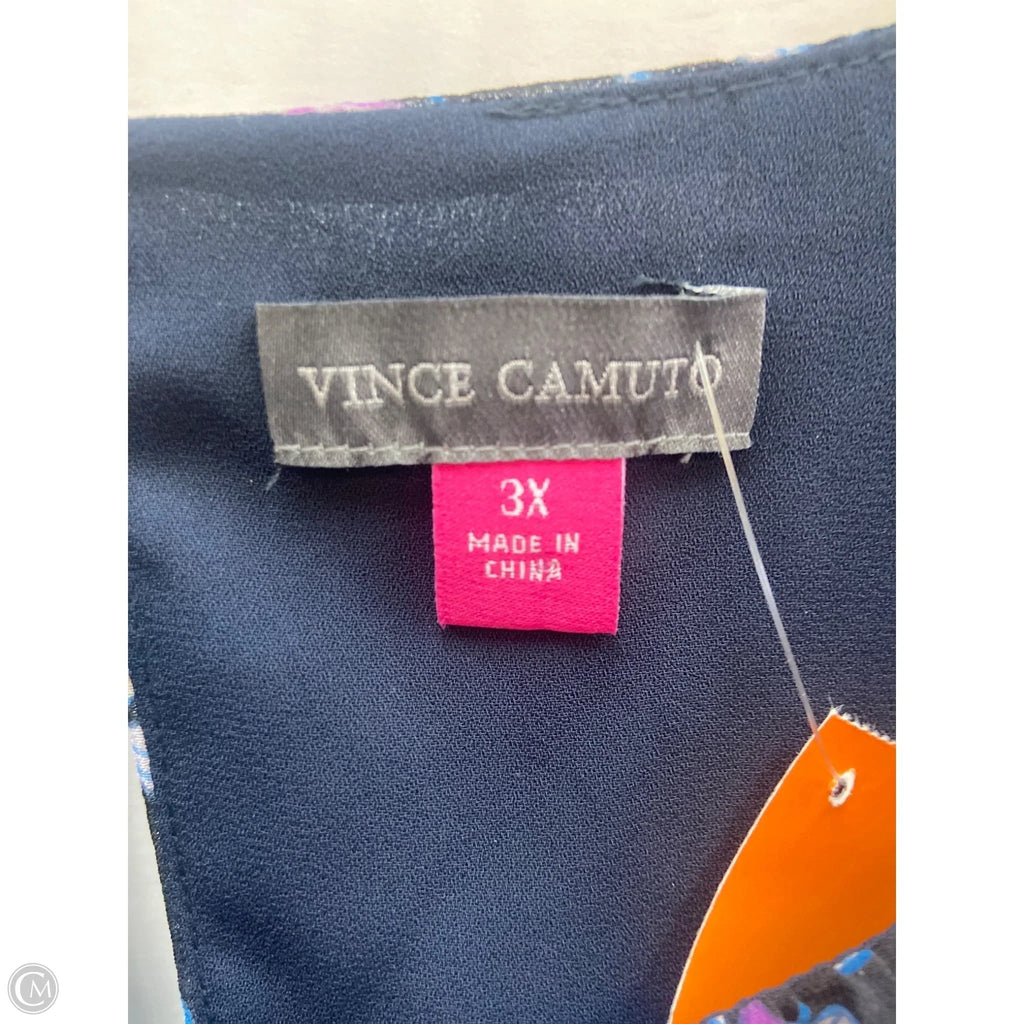 Top Sleeveless By Vince Camuto In Navy, Size: 3x