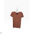 Top Short Sleeve By White House Black Market In Pink, Size: M