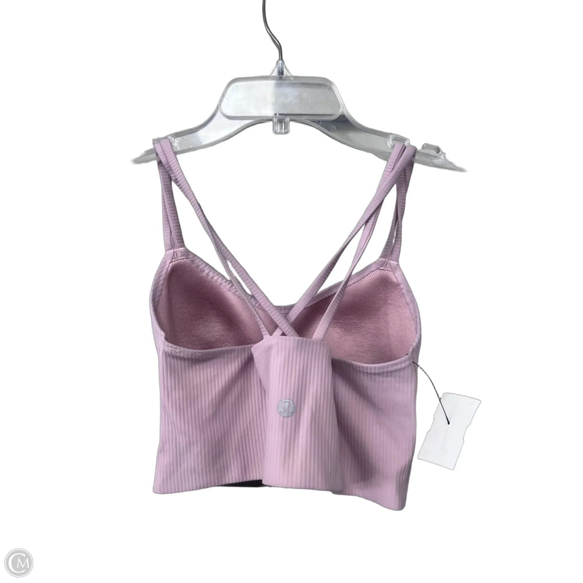 Athletic Bra By Lululemon In Pink, Size: 4