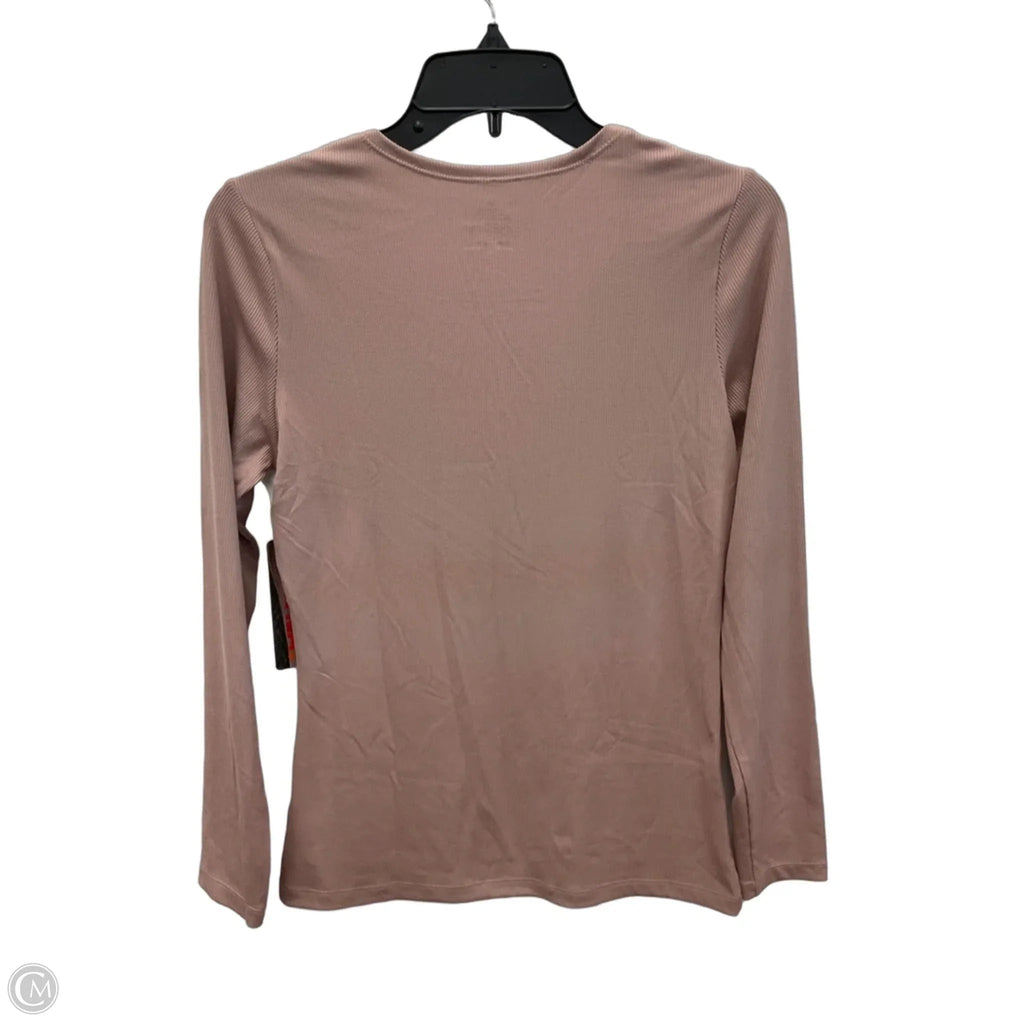 Athletic Top Long Sleeve Crewneck By 32 Degrees In Pink, Size: M