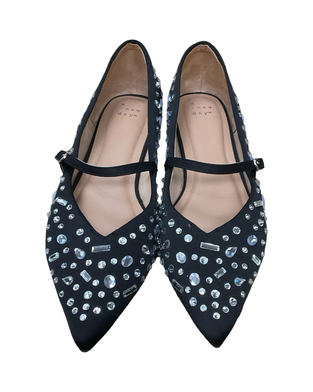 Shoes Flats By A New Day In Black, Size:11