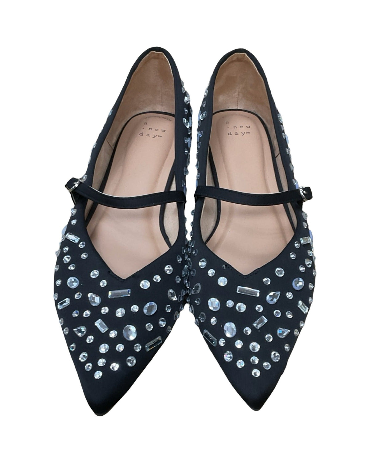 Shoes Flats By A New Day In Black, Size:11