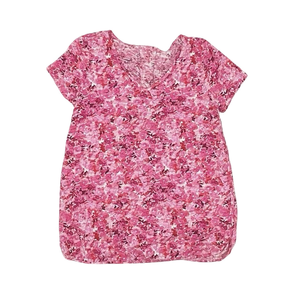 Top Ss By J. Jill In Floral Print, Size:S
