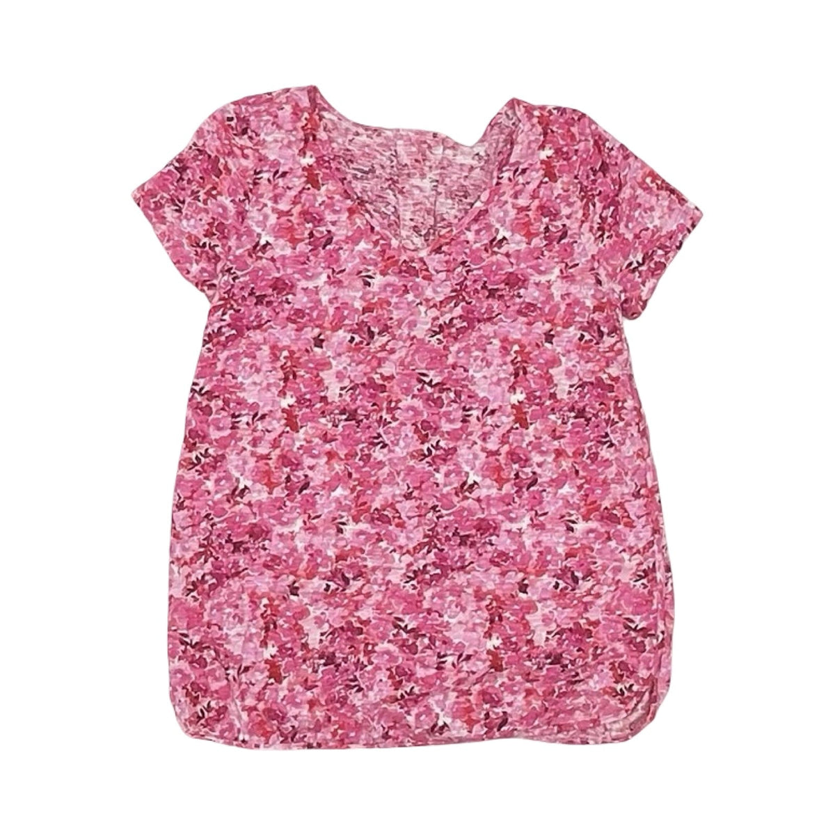 Top Ss By J. Jill In Floral Print, Size:S
