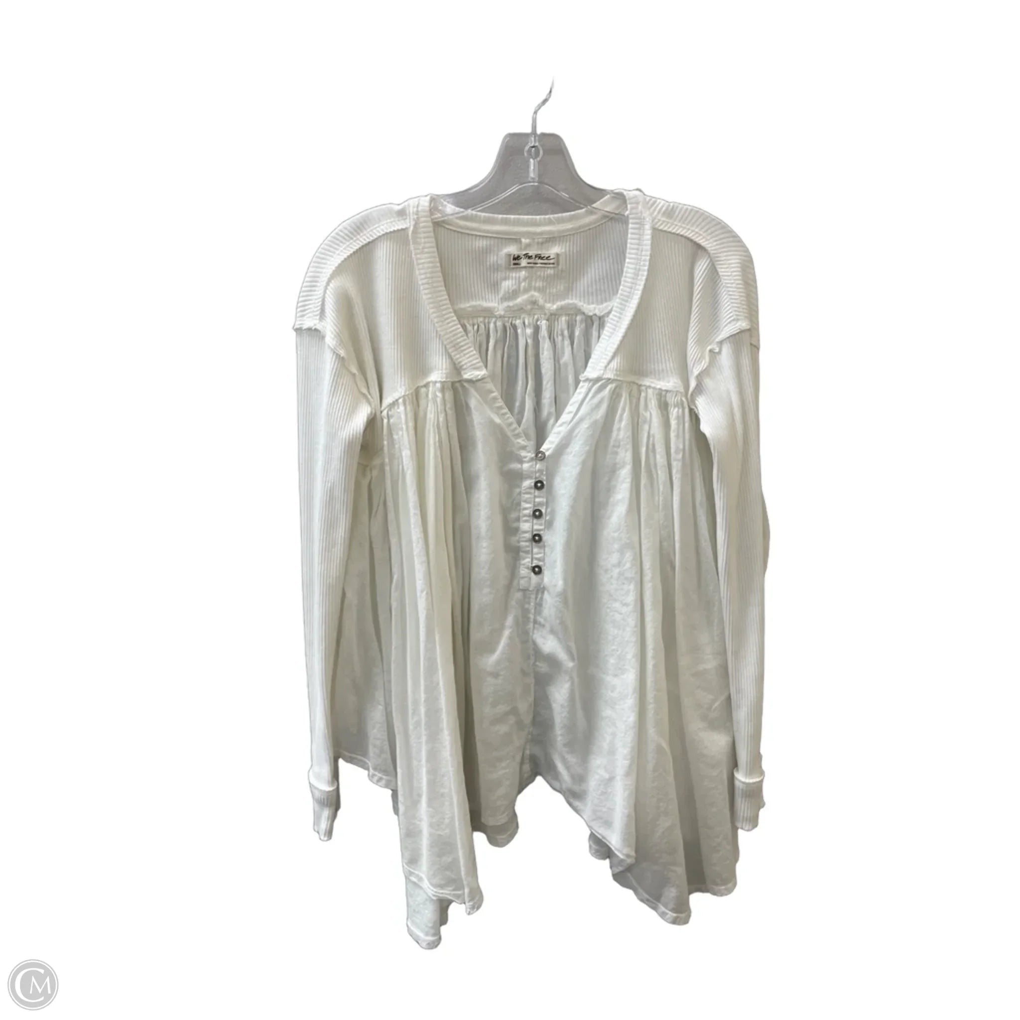 Top Long Sleeve Basic By We The Free In White, Size: S