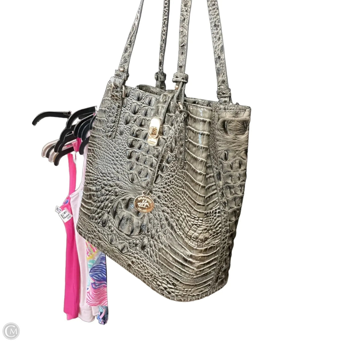 Crossbody Designer By Brahmin, Size: Large