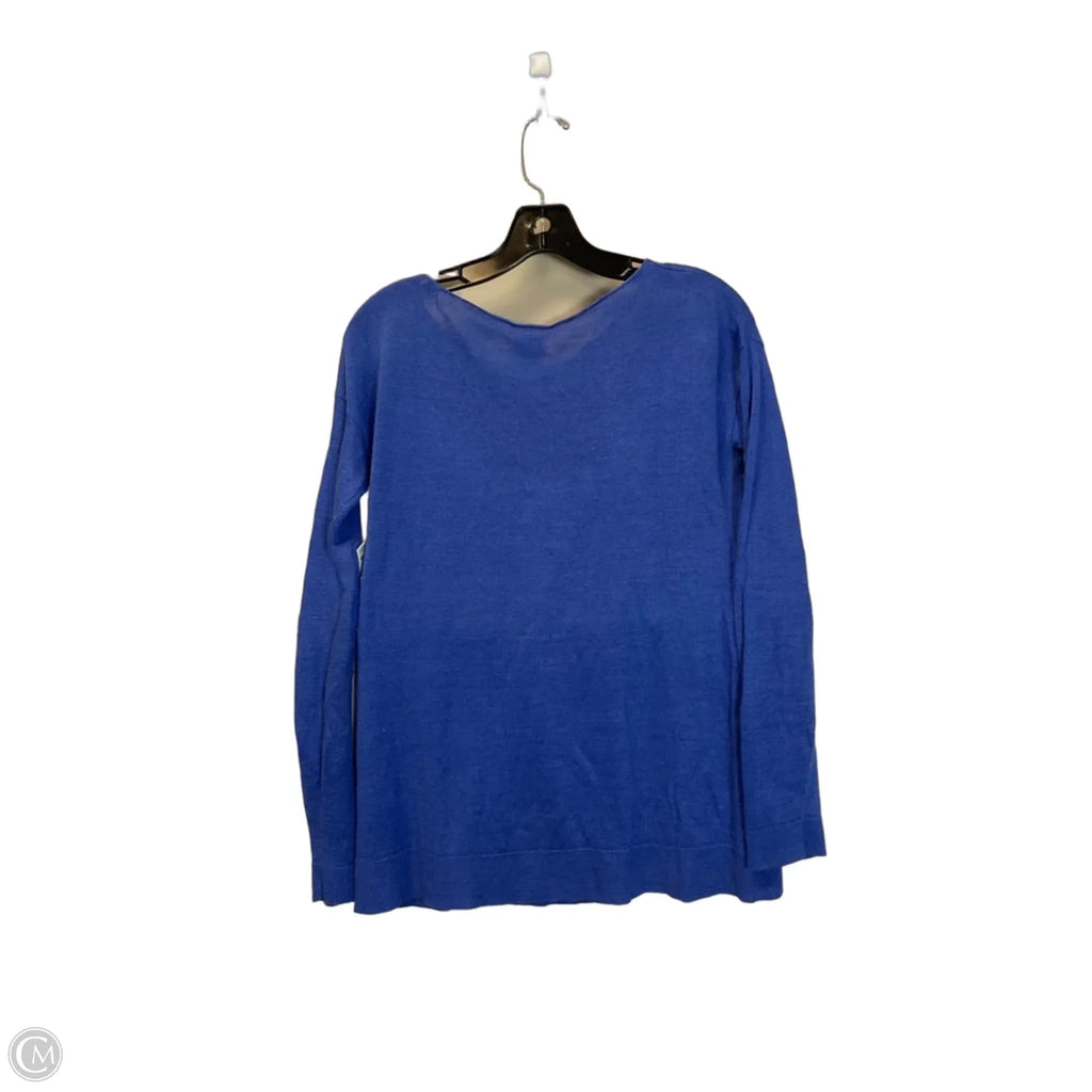 Top Long Sleeve Designer By Lilly Pulitzer In Blue, Size: Xs