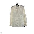 Top Long Sleeve By Soft Surroundings In Cream, Size: Mp