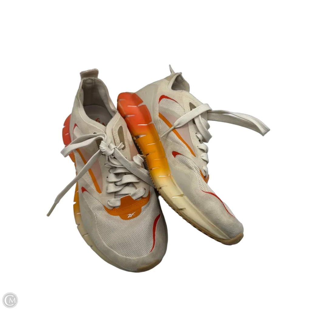 Shoes Athletic By Reebok In Cream, Size: 6.5