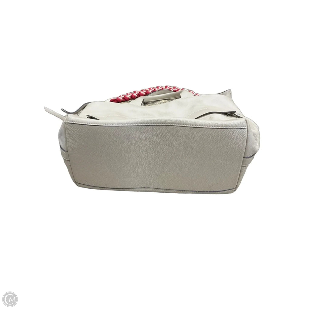 Handbag Leather By Cmf, Size: Medium