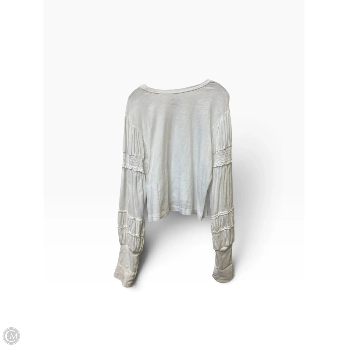 Top Long Sleeve By Pilcro In White, Size: L