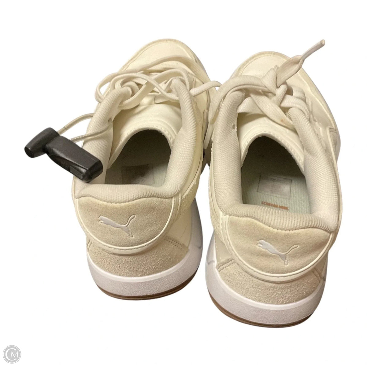 Shoes Athletic By Puma In Cream, Size: 8