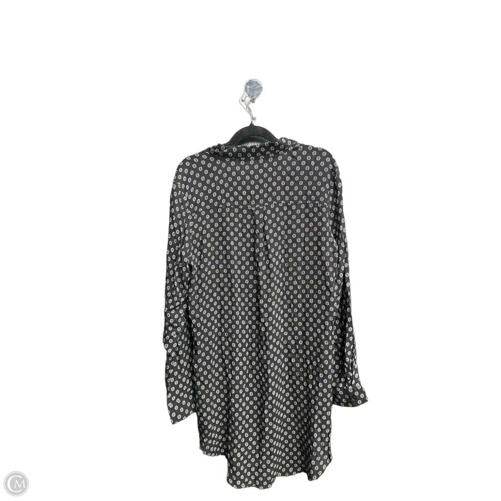Top Long Sleeve By Solitaire In Black, Size: M