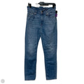Jeans Straight By 7 For All Mankind In Blue Denim, Size: 8