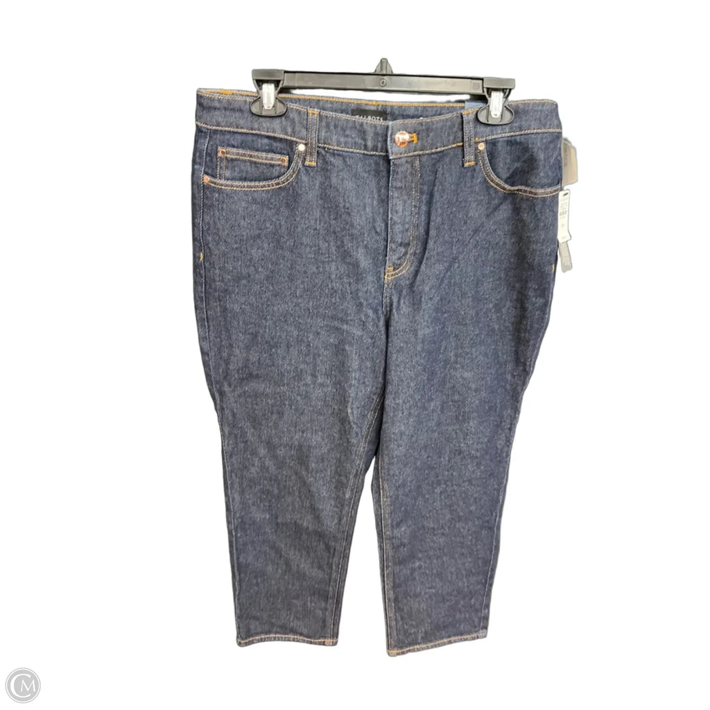 Jeans Straight By Talbots In Blue, Size: 12p