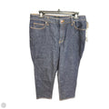 Jeans Straight By Talbots In Blue, Size: 12p