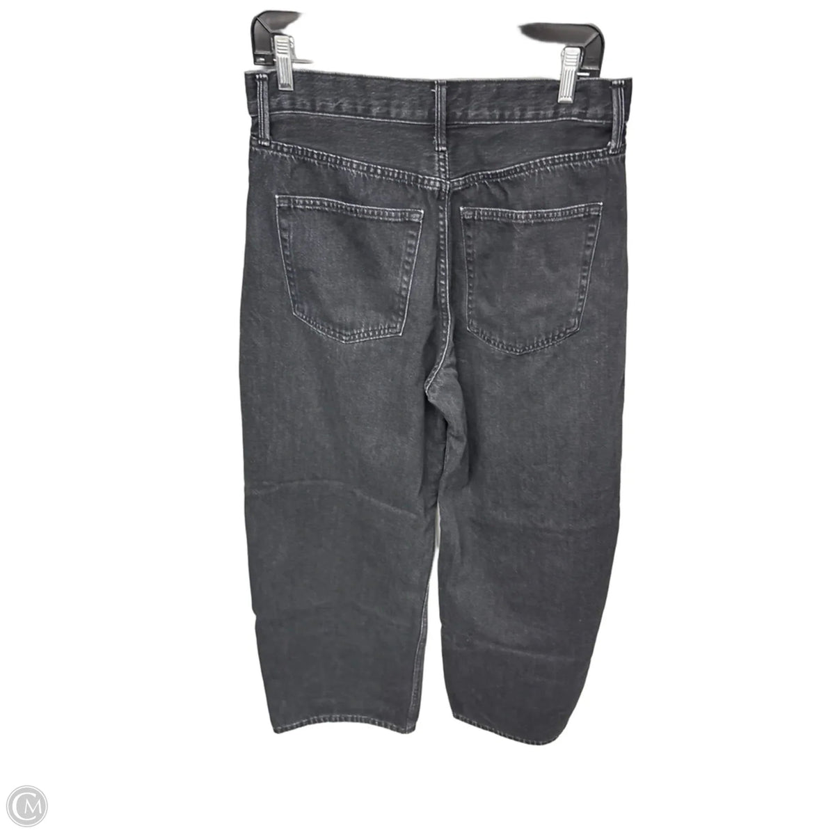 Jeans Wide Leg By Uniqlo In Black, Size: 8
