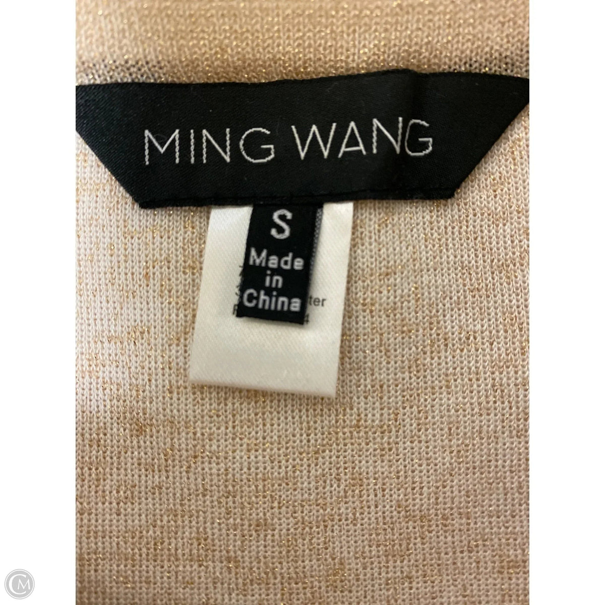 Skirt Mini & Short By Ming Wang In Gold, Size: S
