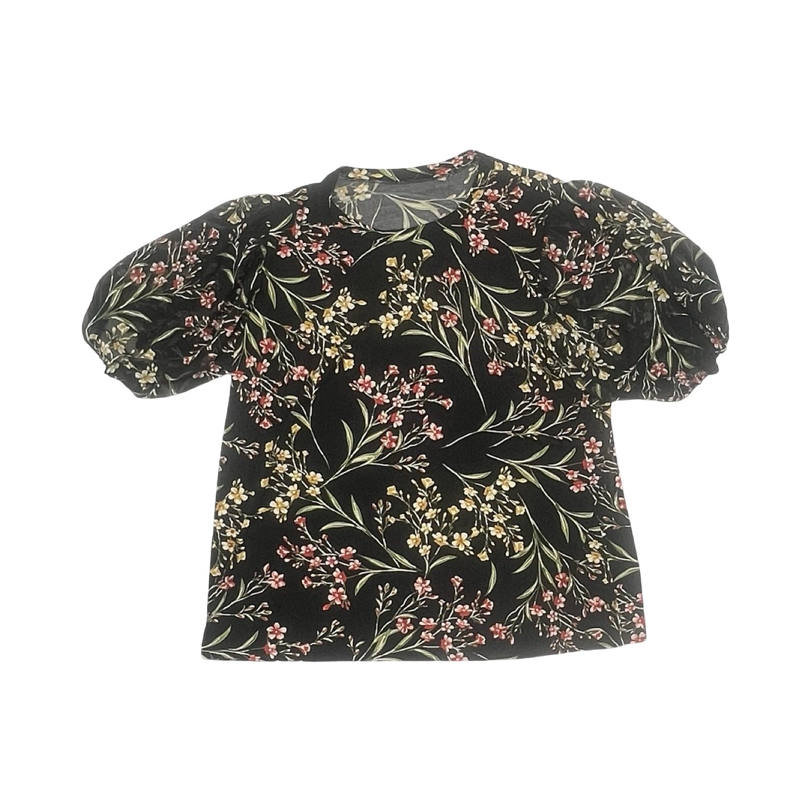 Blouse Ss By Cmf In Floral Print, Size:1X