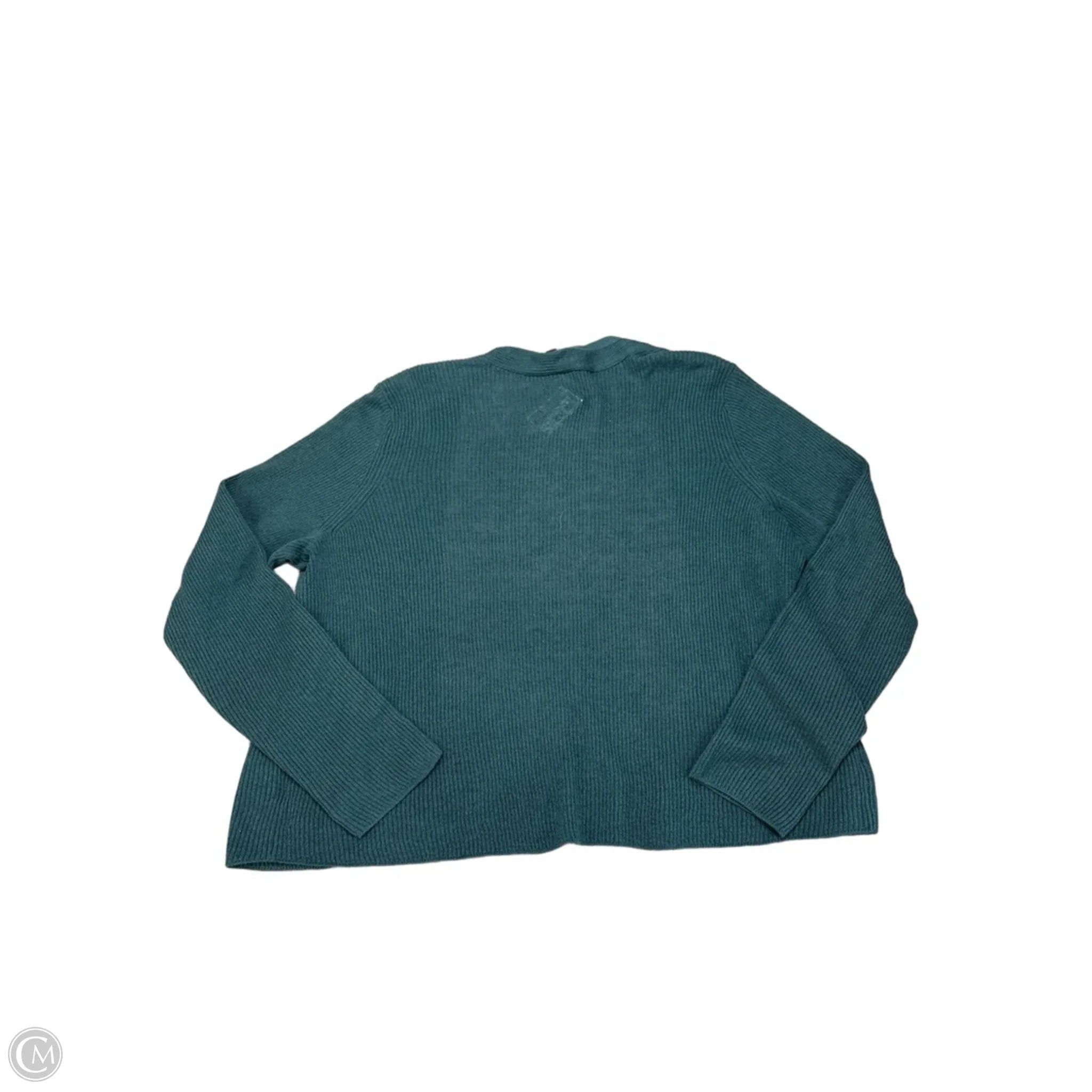 Cardigan By Eileen Fisher In Teal, Size: M