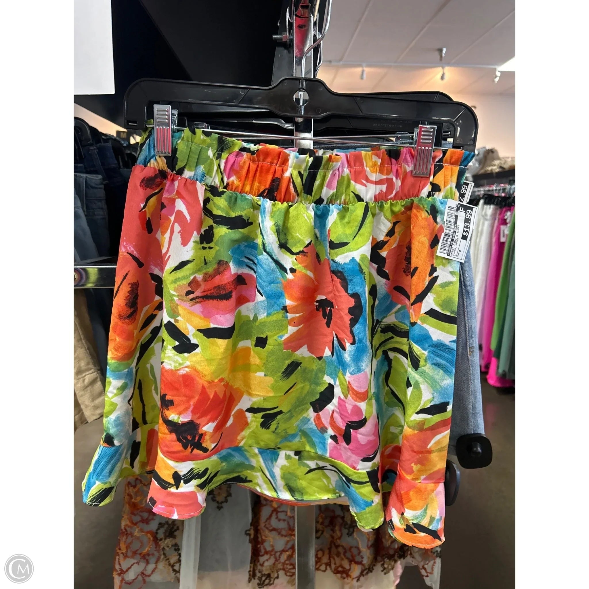 Skirt Mini & Short By Show Me Your Mumu In Floral Print, Size: 0