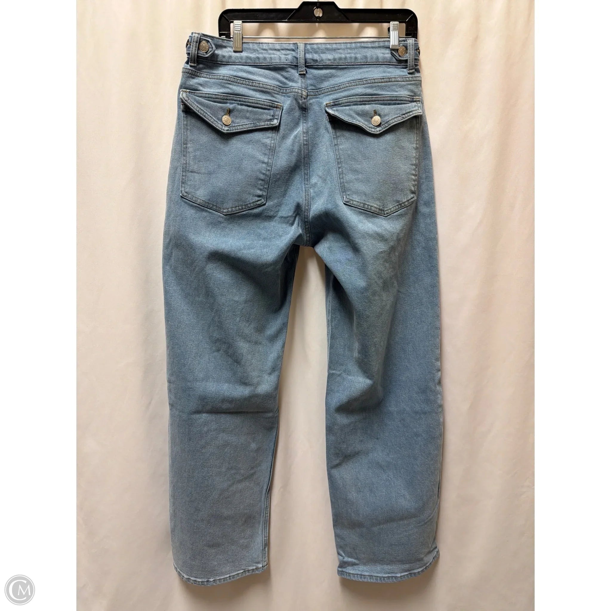 Jeans Straight By Akira In Blue Denim, Size: L
