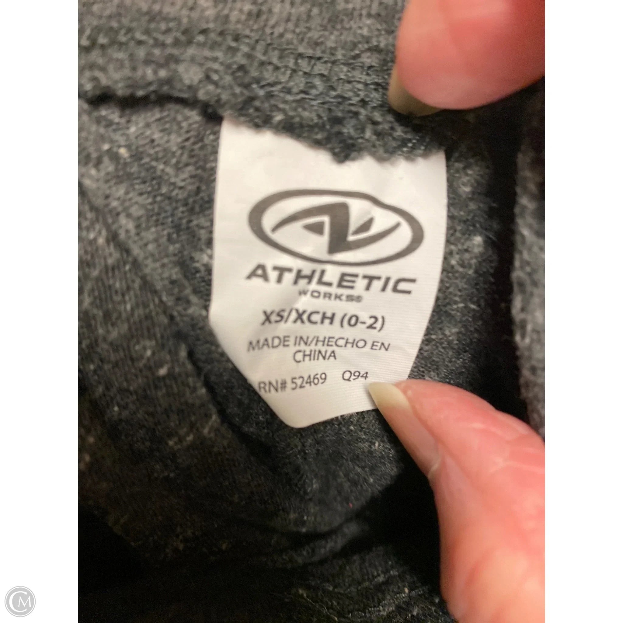 Shorts By Athletic Works In Black, Size: Xs