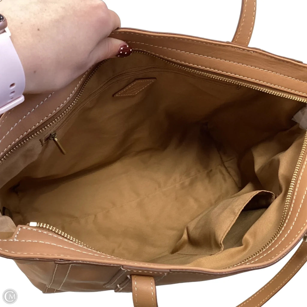 Handbag Leather By Patricia Nash, Size: Large