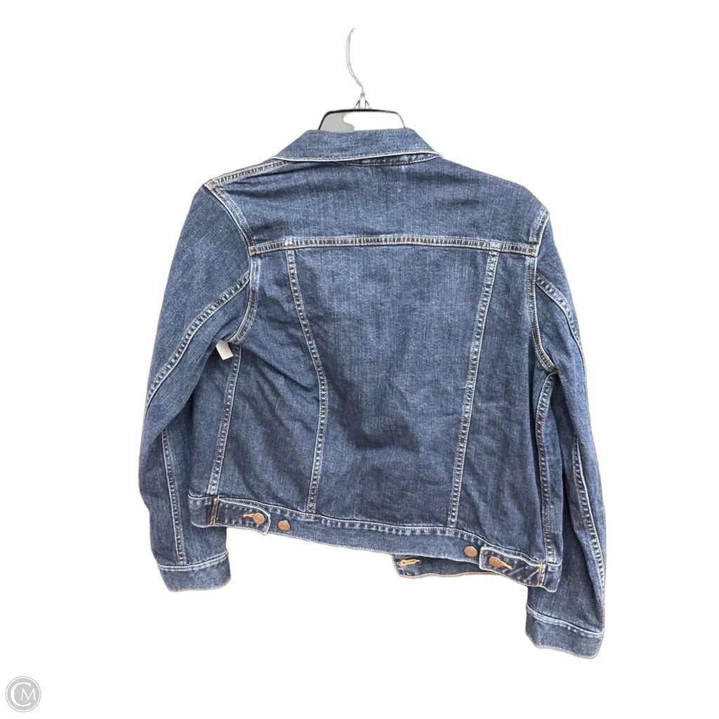 Jacket Denim By Gap In Blue Denim, Size: Mp
