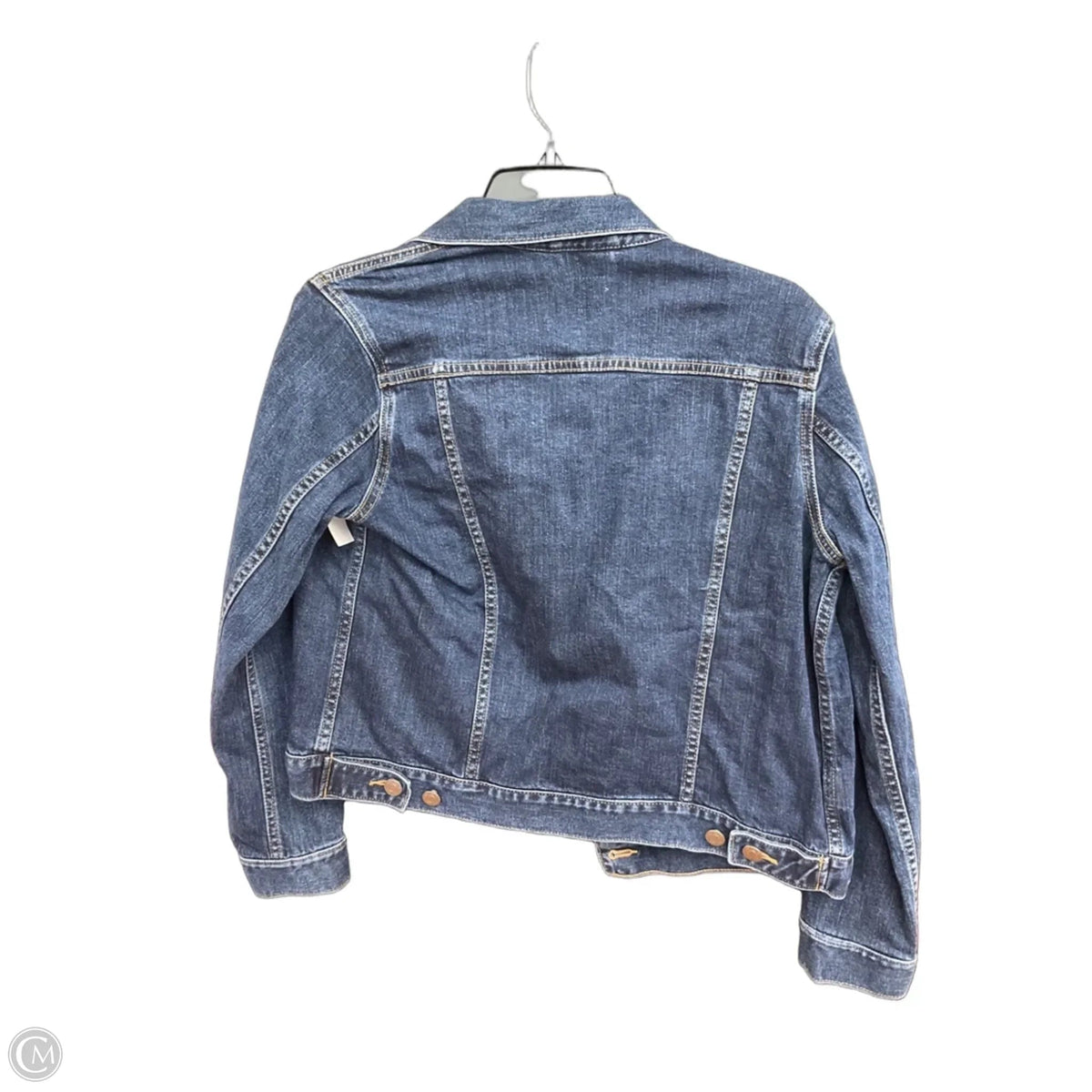 Jacket Denim By Gap In Blue Denim, Size: Mp