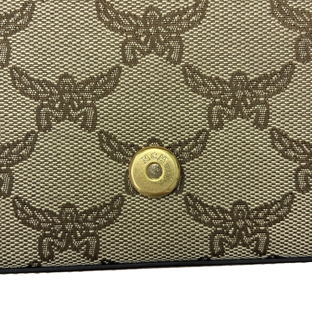 Crossbody Luxury Designer By Mcm In Tan, Size:Small