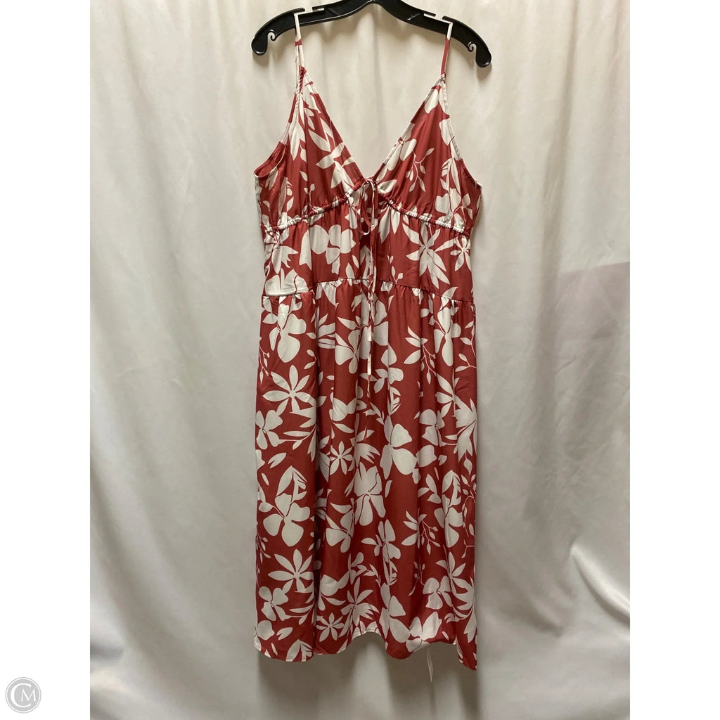 Dress Casual Maxi By Cupshe In Mauve, Size: Xl